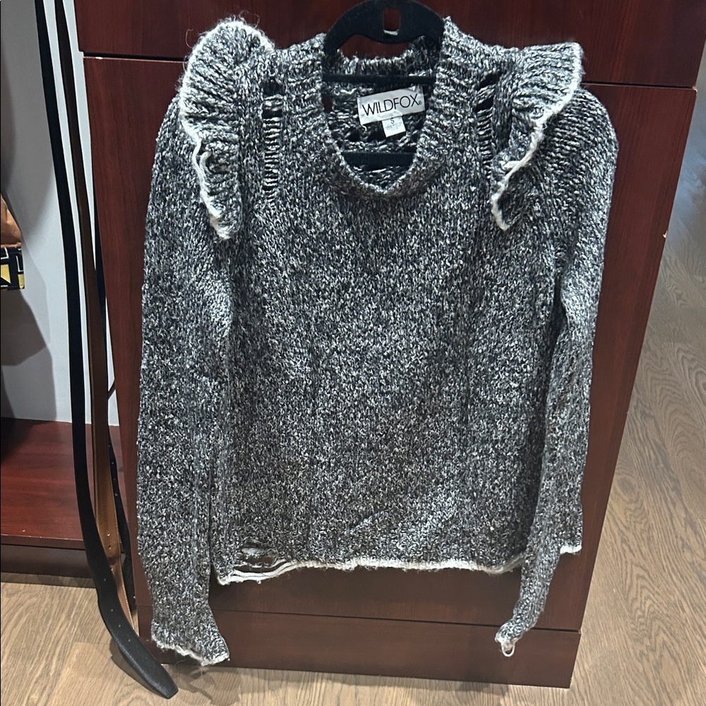 Wildfox Black and White Women's Sweater